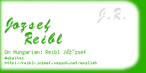 jozsef reibl business card